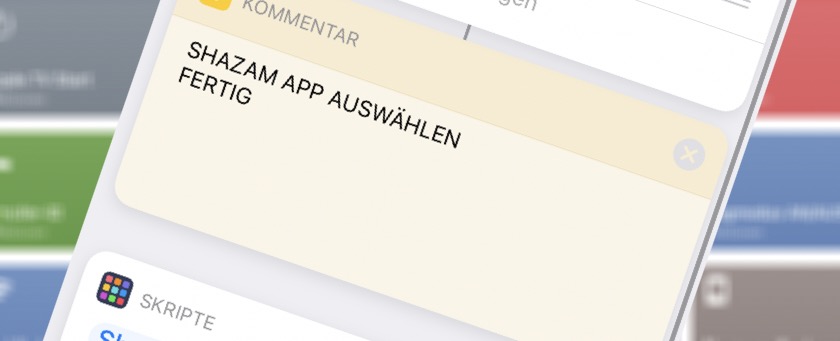 Shazam &ouml;ffnen