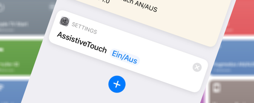 AssistiveTouch AN/AUS