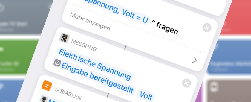 Formel: Elektrische Leistung