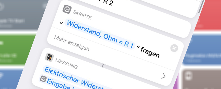 Formel: Reihenschaltung von Widerst&auml;nden