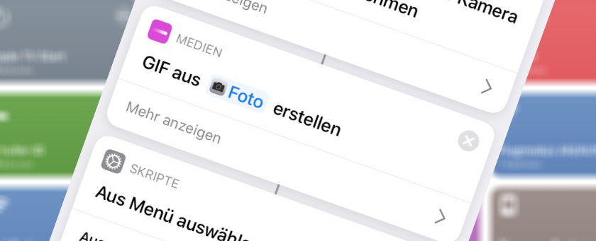 GIF-Bild erstellen, senden oder Teilen