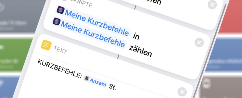 Kurzbefehl Anzahl