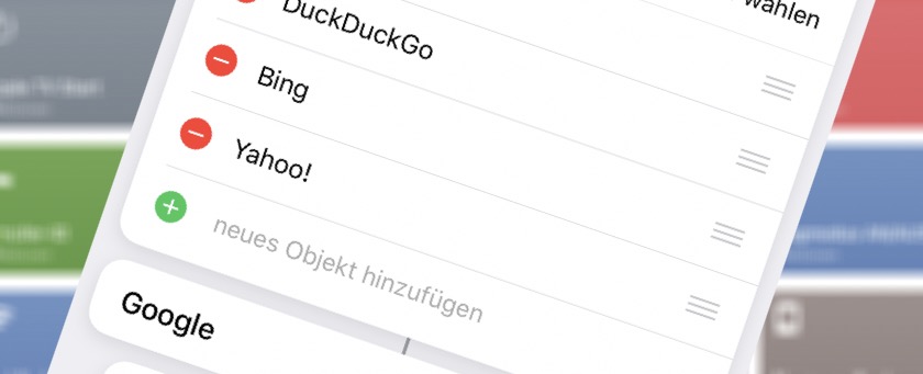 Web Suche