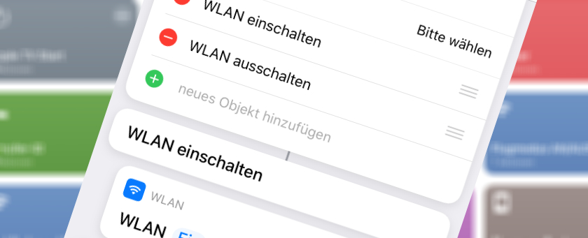 WLAN ein / aus