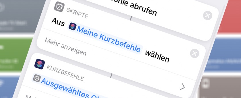 Kurzbefehle in Kurzbefehle suchen