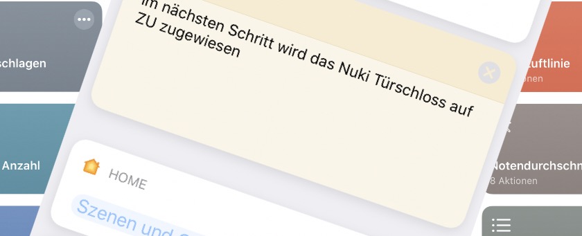 myHome T&uuml;re schliessen