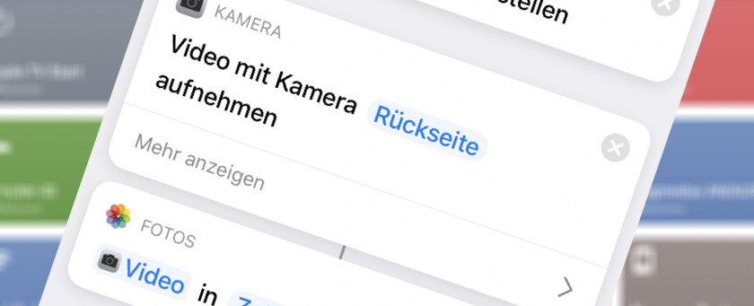 Starte Videoaufnahme